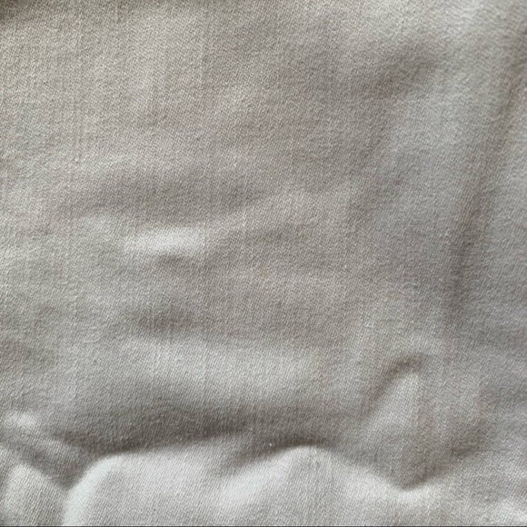 Madewell 10 Inch High Rise Skinny Crop Jeans in White - Picture 9 of 10